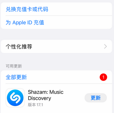 渝水苹果维修分享无法在iPhone上下载或更新应用办法 