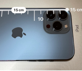 渝水苹果14维修分享如何使用iPhone14测距仪测量身高 