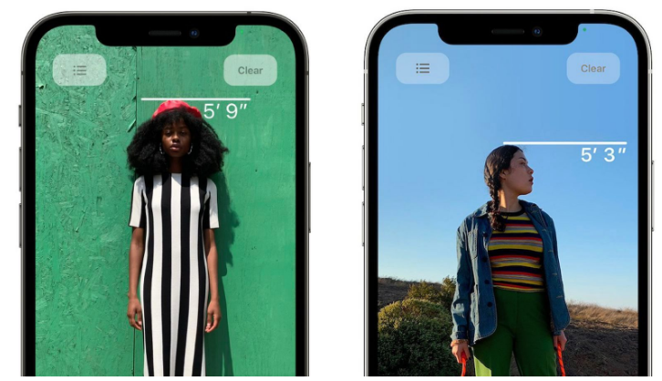 渝水苹果服务网点分享通过iPhone激光雷达测量身高方法教程 